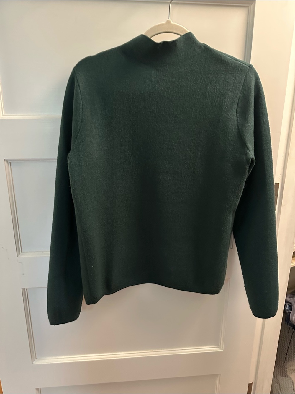 Vineyard Vines Deep Green Mock Neck Sweater